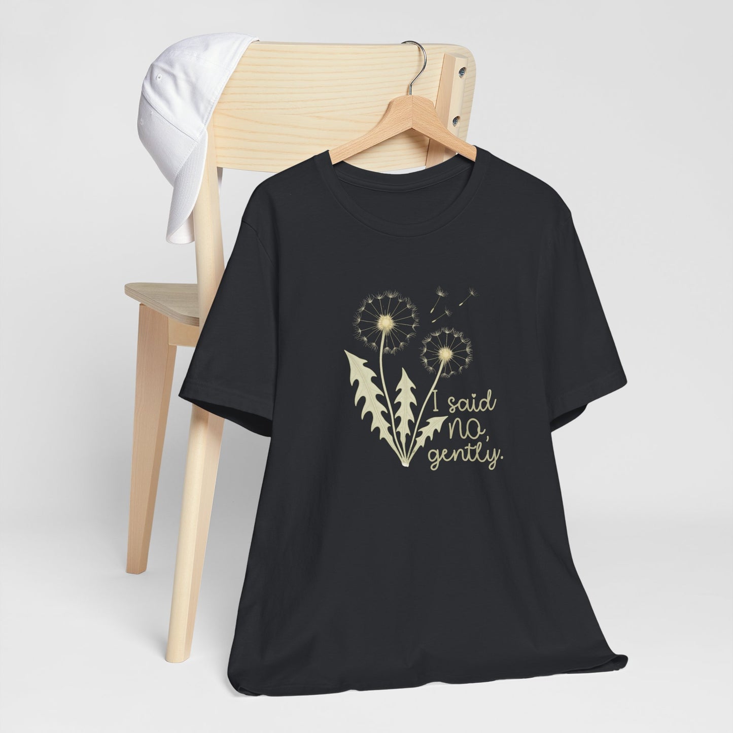 I Said No Gently T-Shirt – Dandelion Boundaries Tee