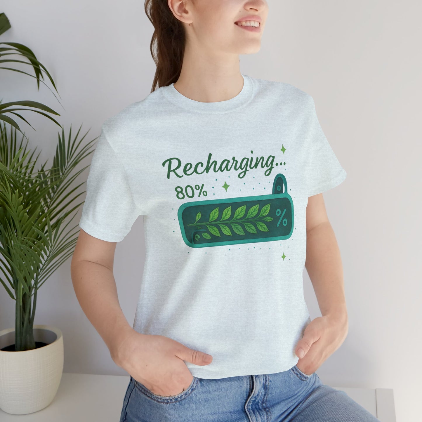 Recharging Mode – 80% Nature Battery Tee