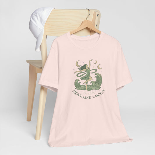 Move Like the Moon T-Shirt – Celestial Dance Graphic Tee