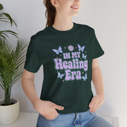 In My Healing Era Shirt – Retro Butterfly Self-Care Tee