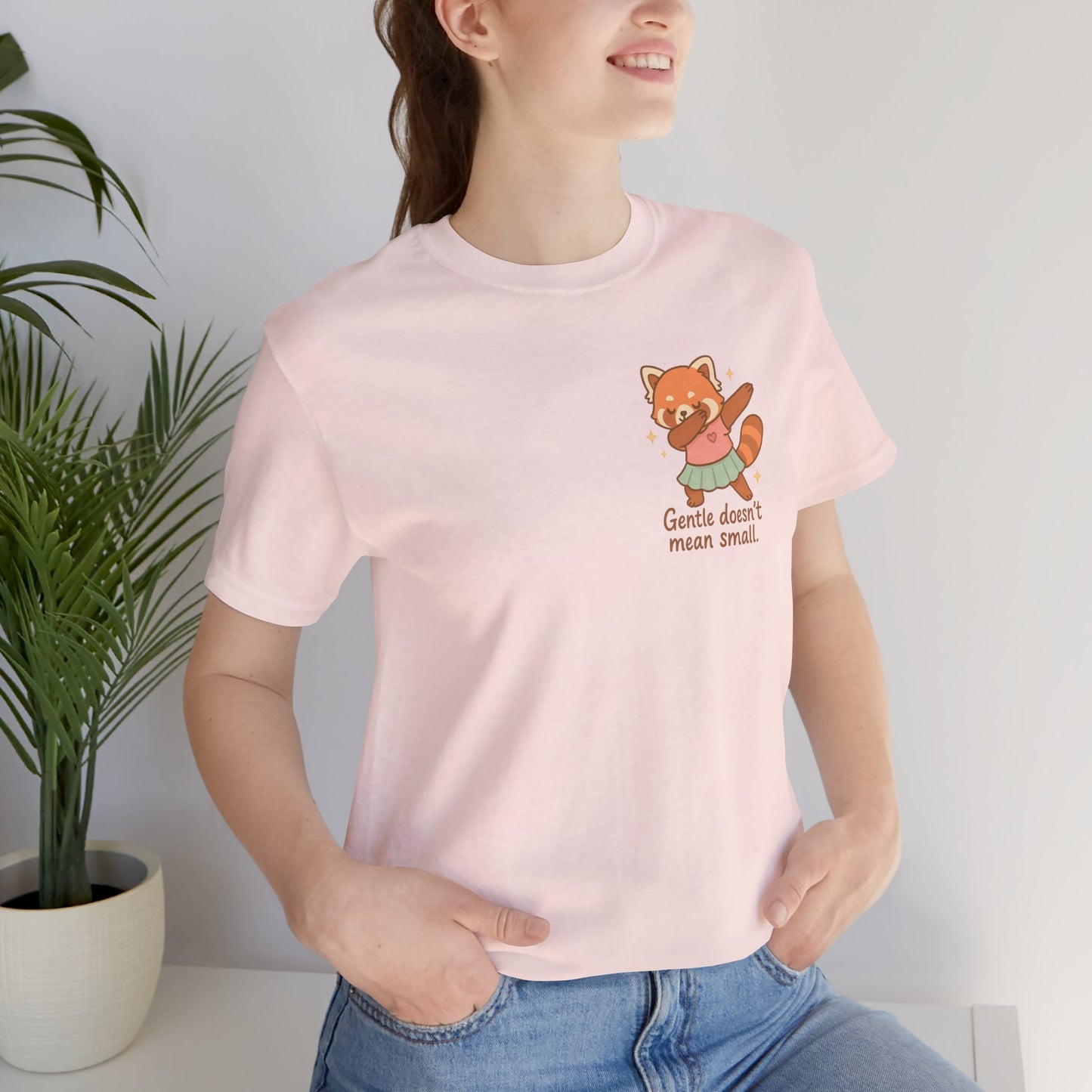 Red Panda Affirmation T-Shirt – From the Mess I Make Magic | Positive Quote Tee | Cute Animal Graphic | Mental Health Support Gift