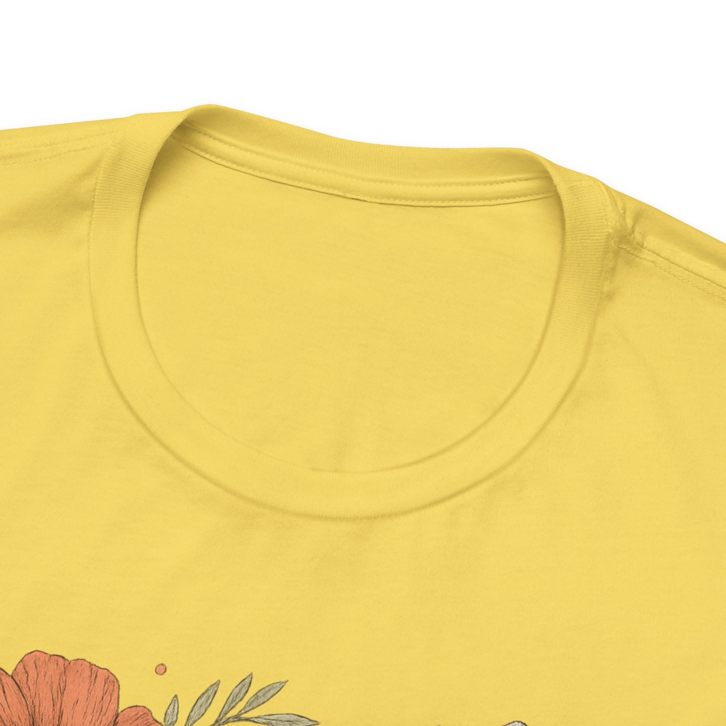 I Am Whole Complete Strong Loved T-Shirt – Floral Affirmation Graphic Tee