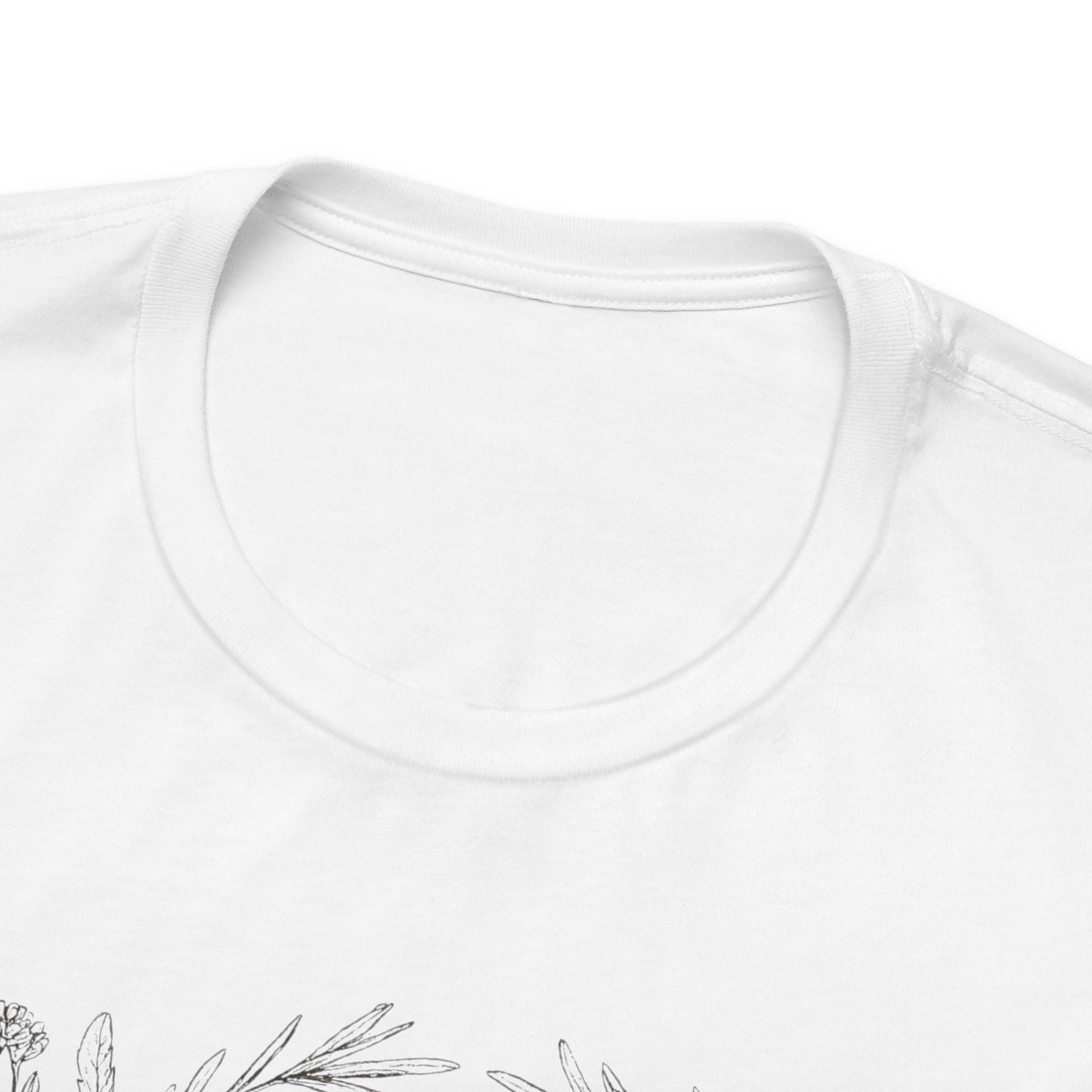 I Am Aligned & Loved – Spiritual Botanical Affirmation Tee
