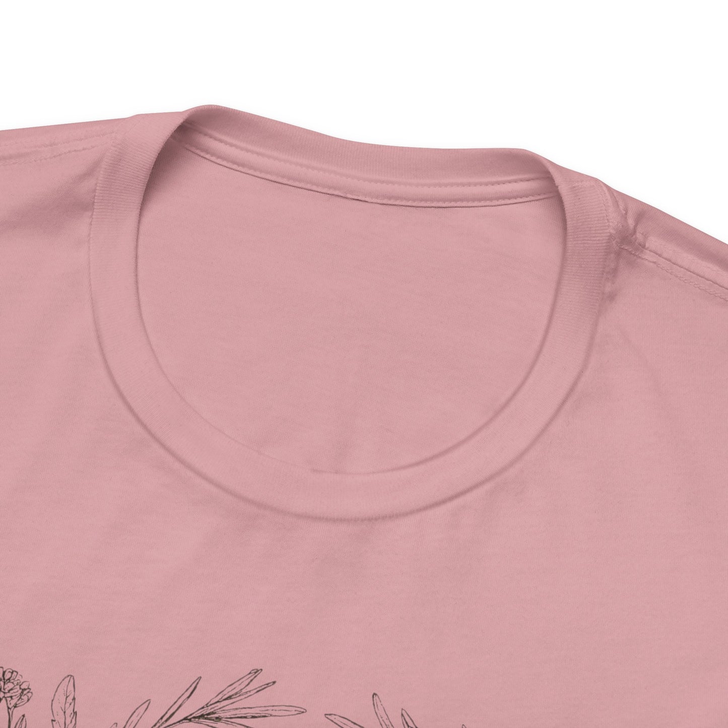 I Am Aligned & Loved – Spiritual Botanical Affirmation Tee