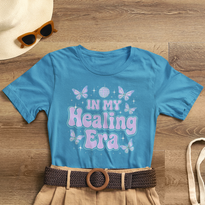 In My Healing Era Shirt – Retro Butterfly Self-Care Tee