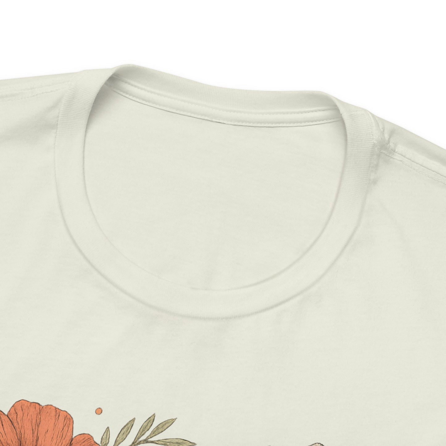 I Am Whole Complete Strong Loved T-Shirt – Floral Affirmation Graphic Tee