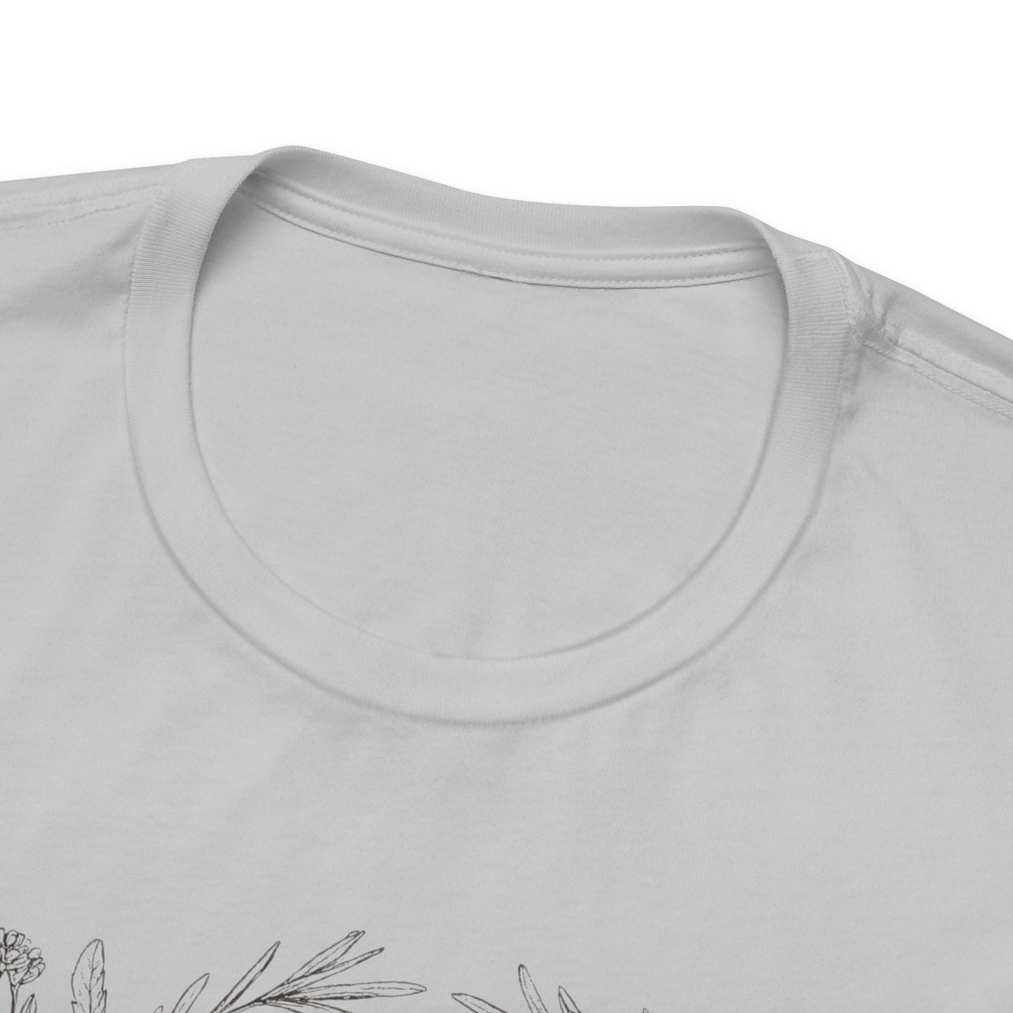 I Am Aligned & Loved – Spiritual Botanical Affirmation Tee
