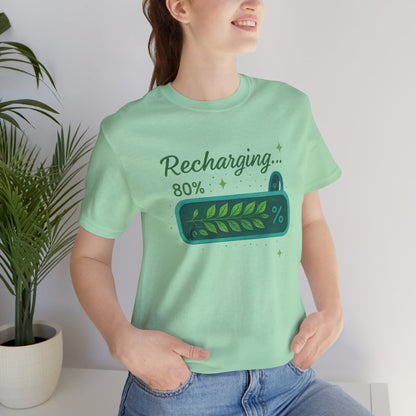 Recharging Mode – 80% Nature Battery Tee