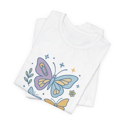 Delicate Not Breakable Shirt | Butterfly Self-Healing Tee | Gentle Strength Top | Spirit Stitch Collection