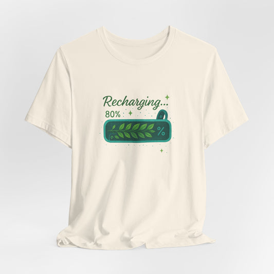 Recharging Mode – 80% Nature Battery Tee