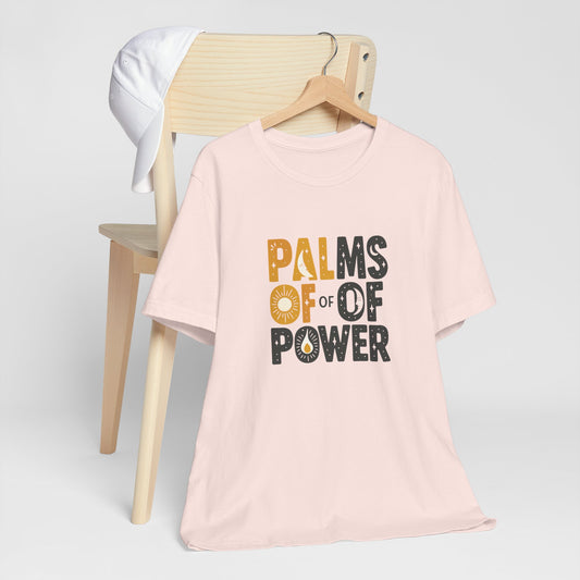 Palms of Power – Elemental Symbol Statement Tee