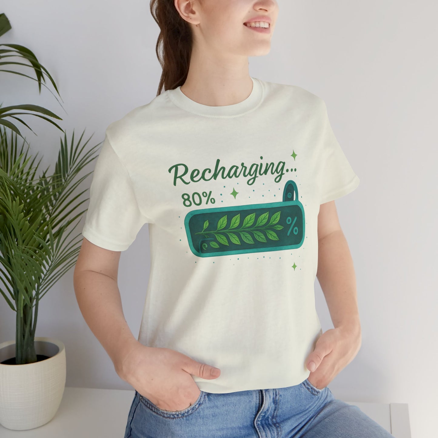 Recharging Mode – 80% Nature Battery Tee