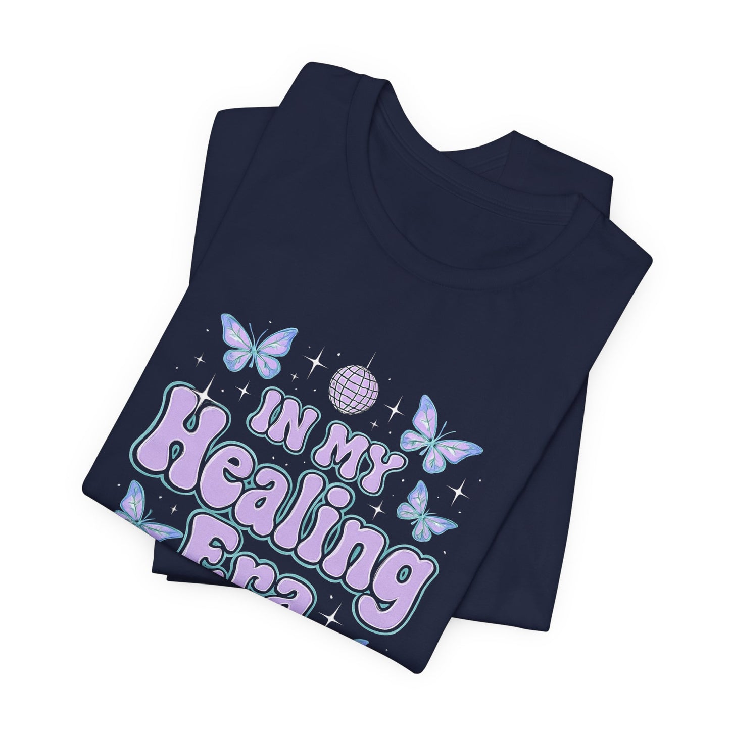 In My Healing Era Shirt – Retro Butterfly Self-Care Tee