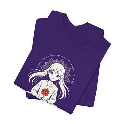 No Is a Complete Sentence – Soft Goth Anime Girl Boundary-Setting T-Shirt