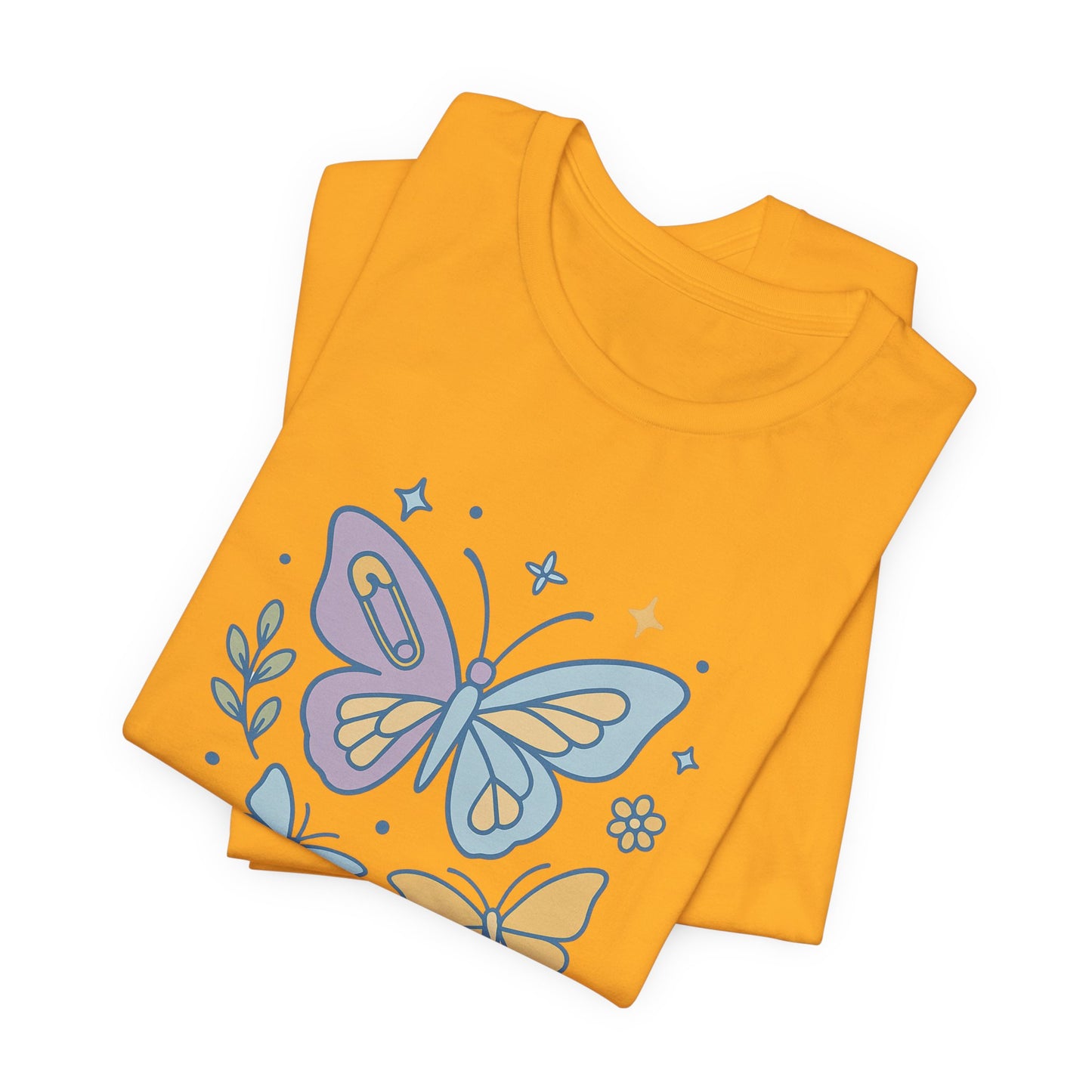 Delicate Not Breakable Shirt | Butterfly Self-Healing Tee | Gentle Strength Top | Spirit Stitch Collection