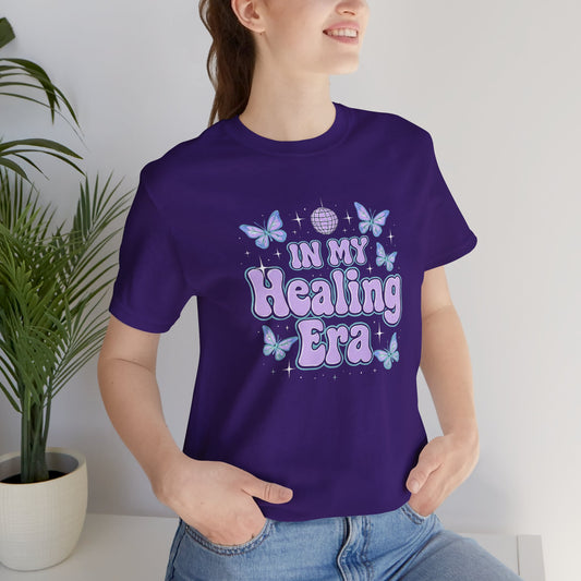In My Healing Era Shirt – Retro Butterfly Self-Care Tee
