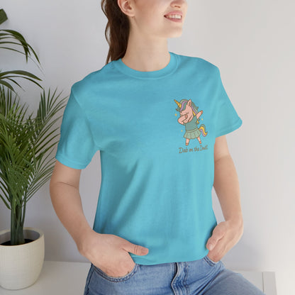 “Doubt on the Dabble” Unicorn T-Shirt – Funny Empowerment Tee for Soft Rebels - Spirit Stitch