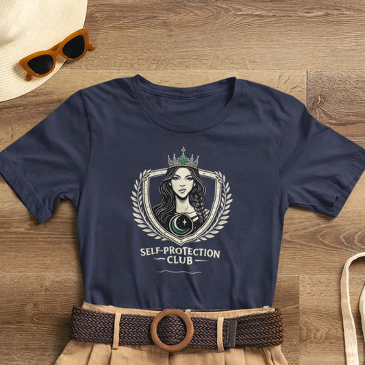 Emerald Guardian Self - Protection Club Shirt – Personalized Women’s Matching Group Tee - Spirit Stitch