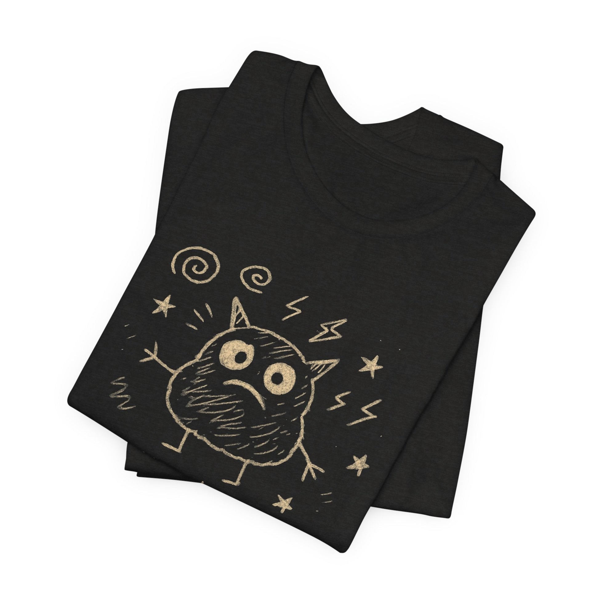 Funny mental health Boundary T-shirt featuring Emotional Gremlins Tried It I Said No design, printed by Printify.