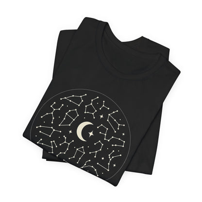 Fate Can Wait Shirt – Celestial Constellation Graphic Tee, Cosmic Moon T-Shirt, Astrology Inspired Top - Spirit Stitch