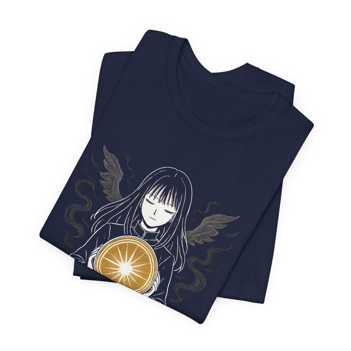I Defend My Peace T-Shirt — Spiritual Gothic Girl Graphic Tee - Spirit Stitch