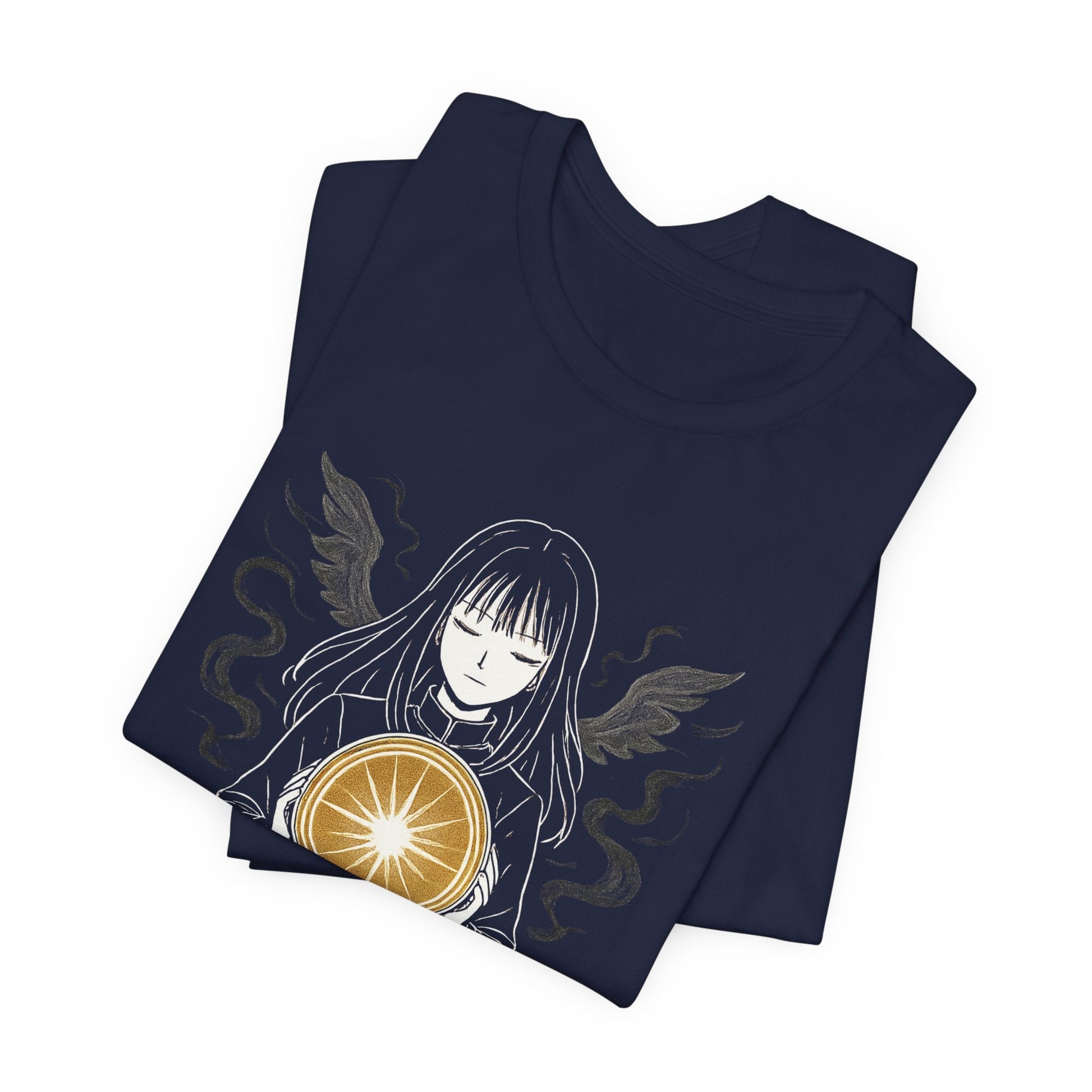 I Defend My Peace T-Shirt — Spiritual Gothic Girl Graphic Tee - Spirit Stitch
