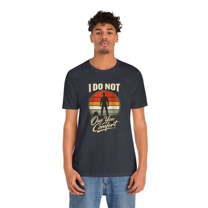 I Don’t Owe You Comfort Retro T-Shirt – Bold Boundaries Statement Tee - Spirit Stitch