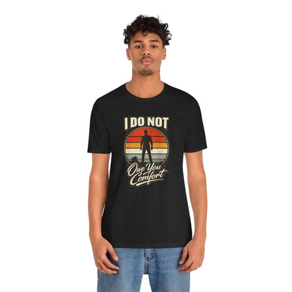 I Don’t Owe You Comfort Retro T-Shirt – Bold Boundaries Statement Tee - Spirit Stitch