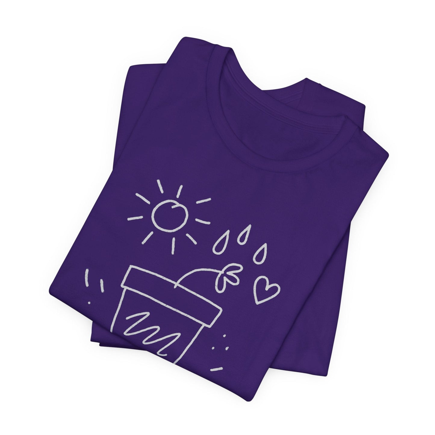 I’m Growing, Not Rushing – Gentle Progress Black T-Shirt - Spirit Stitch