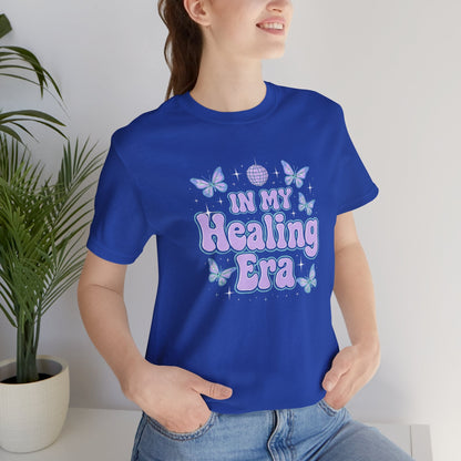 In My Healing Era Shirt – Retro Butterfly Self - Care Tee - Spirit Stitch
