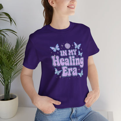 In My Healing Era Shirt – Retro Butterfly Self - Care Tee - Spirit Stitch
