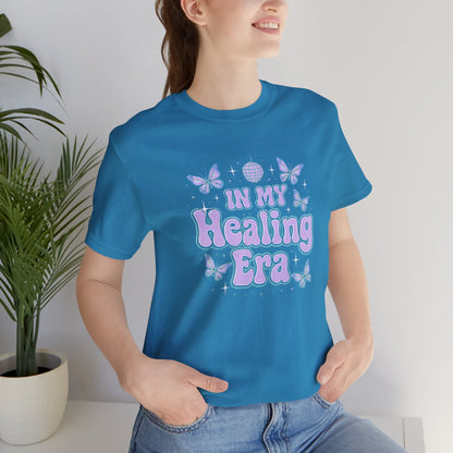 In My Healing Era Shirt – Retro Butterfly Self - Care Tee - Spirit Stitch