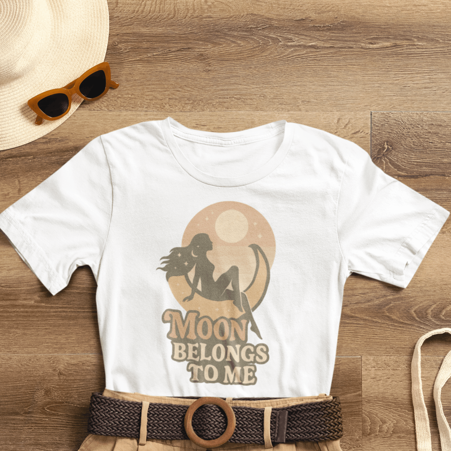 Moon Belongs to Me Shirt – Retro Moon Graphic Tee - Spirit Stitch