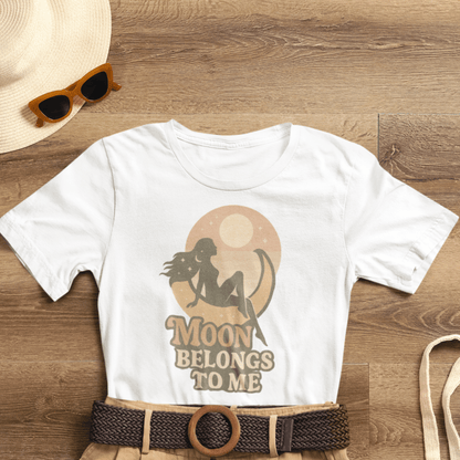 Moon Belongs to Me Shirt – Retro Moon Graphic Tee - Spirit Stitch