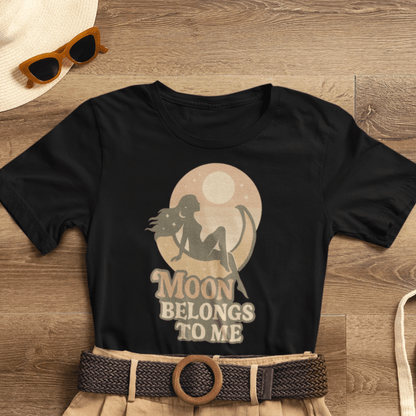 Moon Belongs to Me Shirt – Retro Moon Graphic Tee - Spirit Stitch