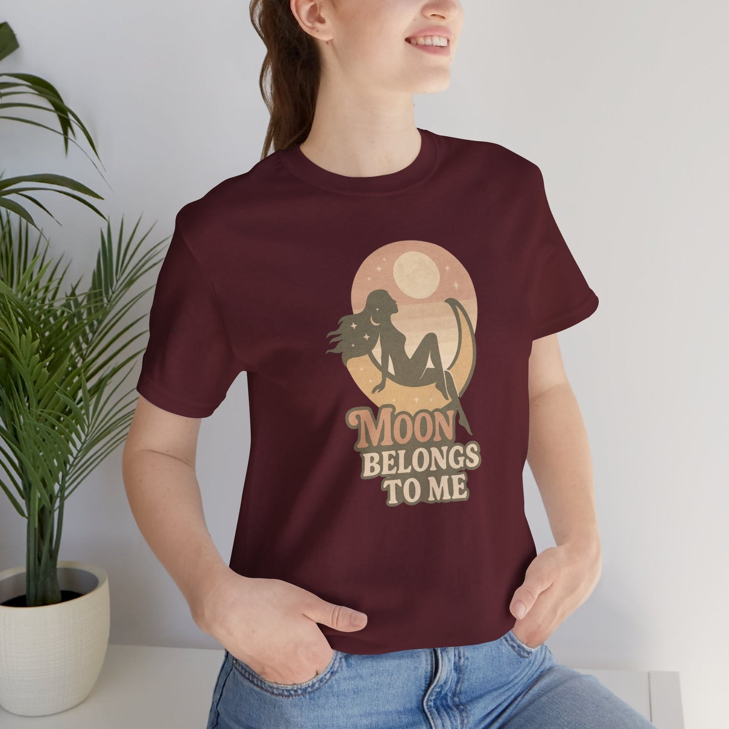 Moon Belongs to Me Shirt – Retro Moon Graphic Tee - Spirit Stitch