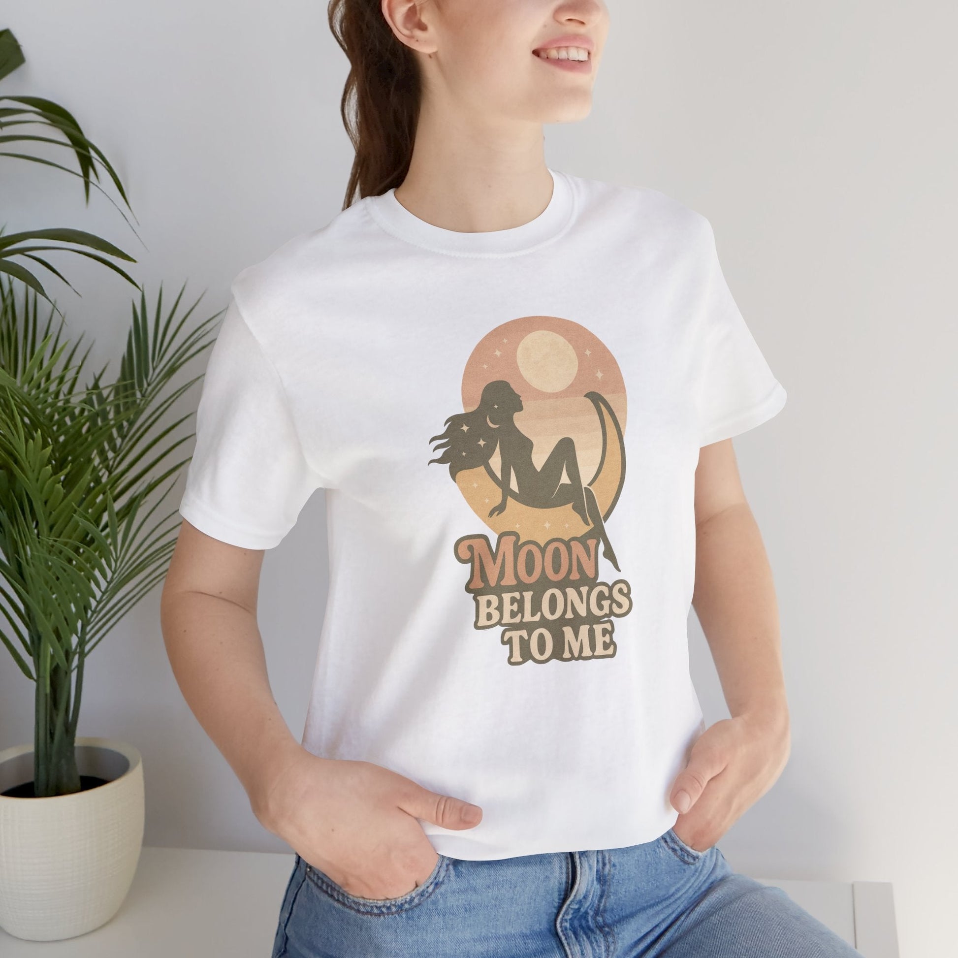 Moon Belongs to Me Shirt – Retro Moon Graphic Tee - Spirit Stitch