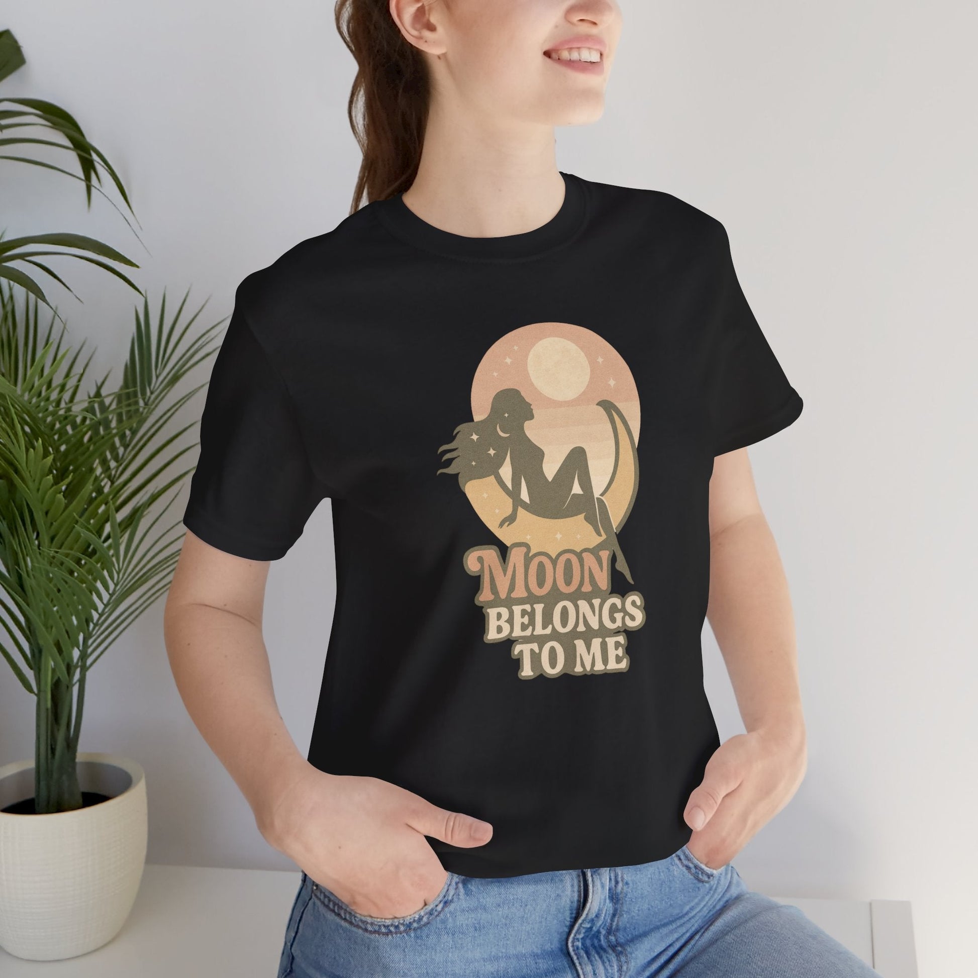 Moon Belongs to Me Shirt – Retro Moon Graphic Tee - Spirit Stitch