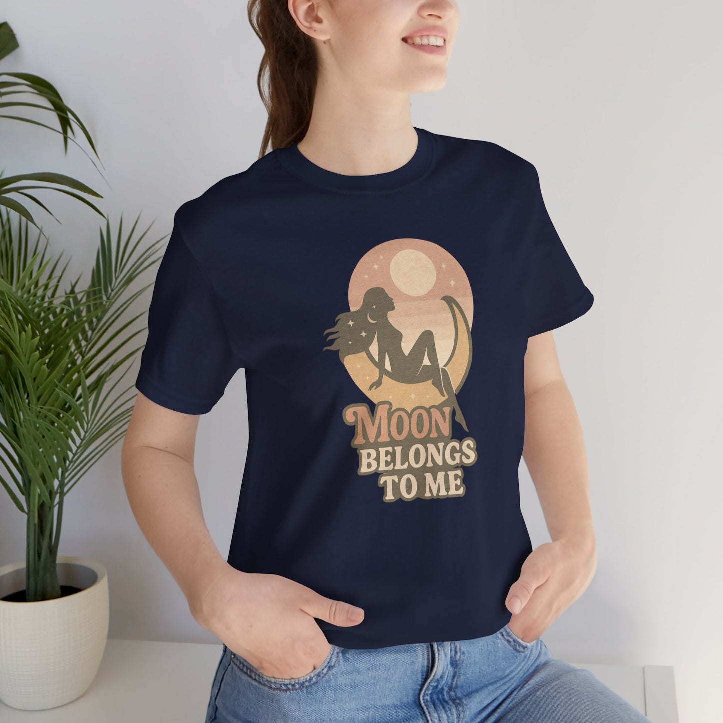Moon Belongs to Me Shirt – Retro Moon Graphic Tee - Spirit Stitch