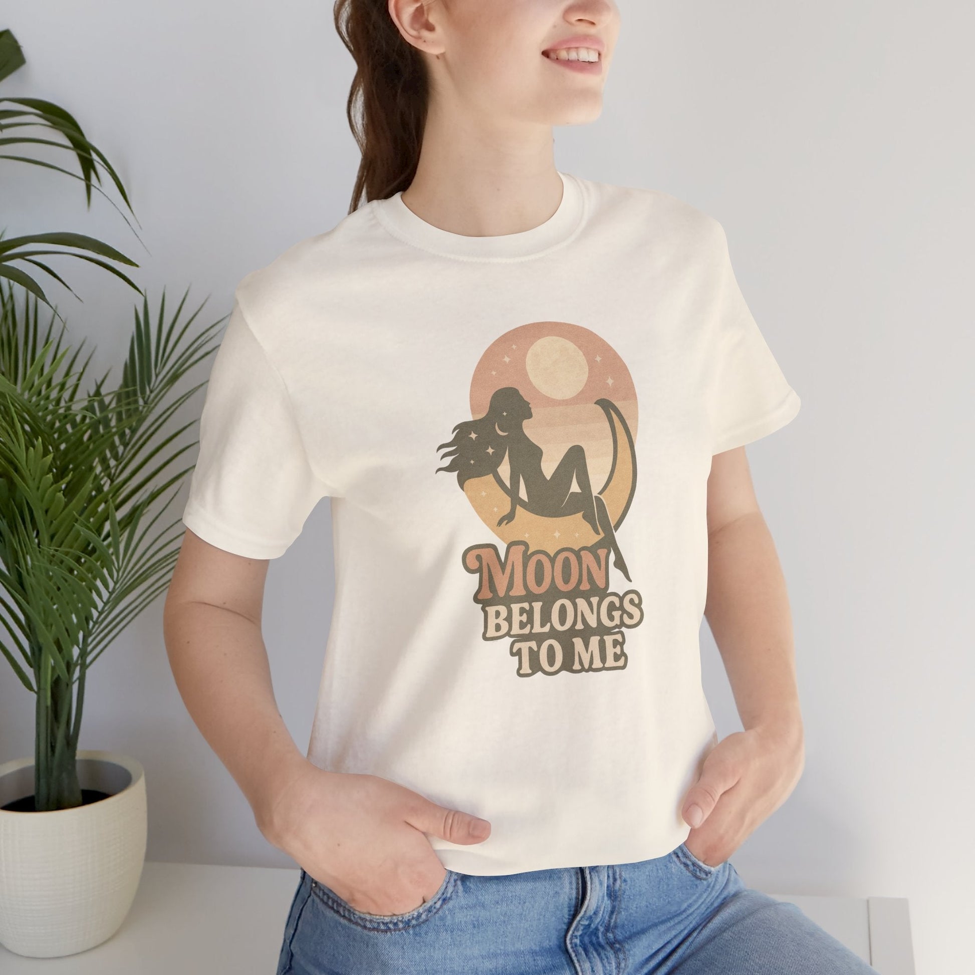 Moon Belongs to Me Shirt – Retro Moon Graphic Tee - Spirit Stitch