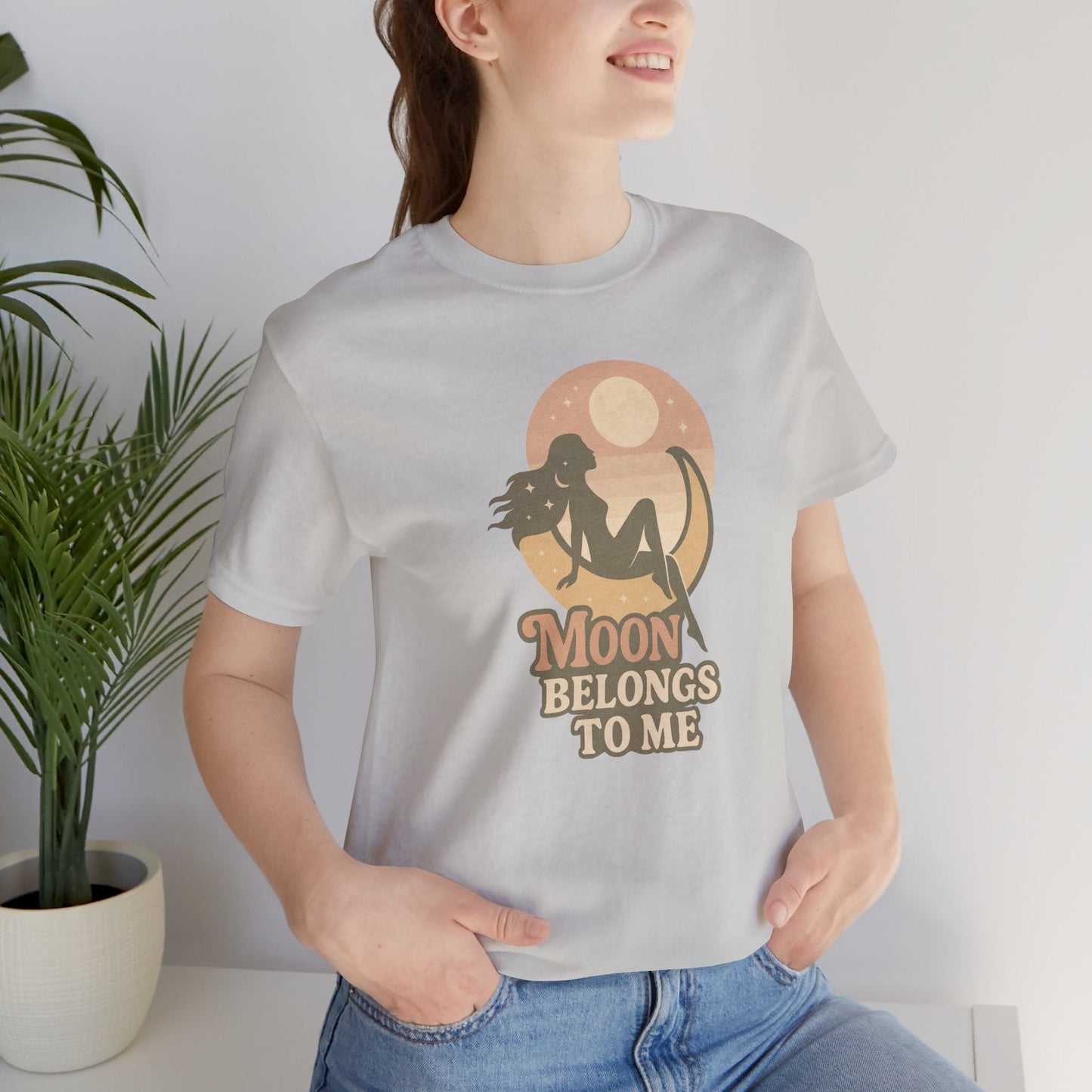Moon Belongs to Me Shirt – Retro Moon Graphic Tee - Spirit Stitch