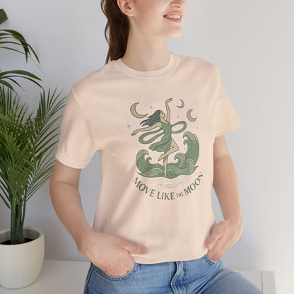 Move Like the Moon Shirt | Lunar Flow Tee | Celestial Feminine Energy Top | Gentle Rebels Collection - Spirit Stitch