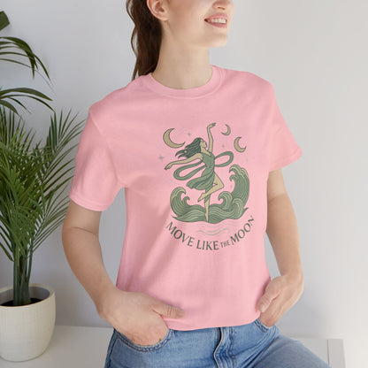 Move Like the Moon Shirt | Lunar Flow Tee | Celestial Feminine Energy Top | Gentle Rebels Collection - Spirit Stitch