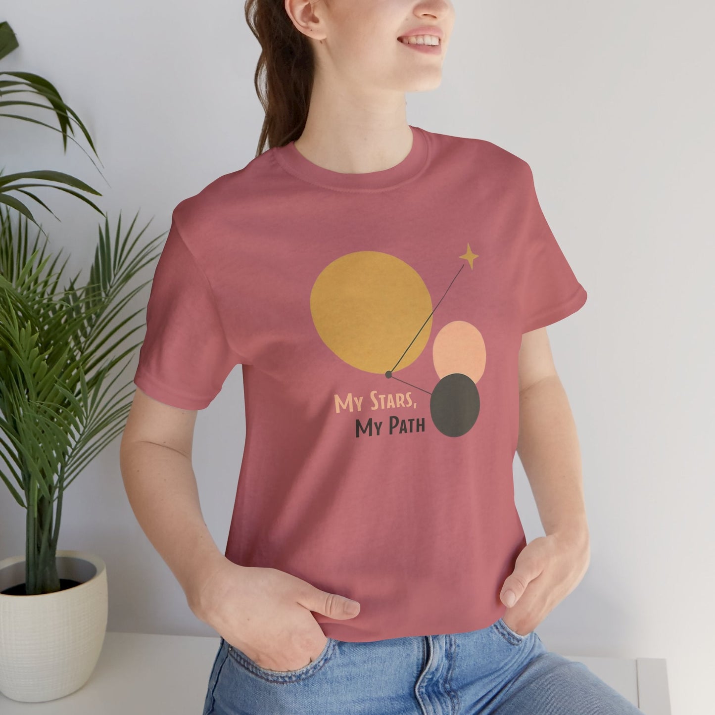 My Stars My Path Shirt | Self - Healing Celestial Tee | Cosmic Self - Love Top | Spirit Stitch Collection - Spirit Stitch