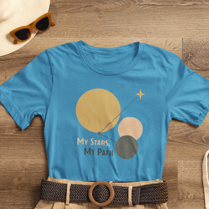 My Stars My Path Shirt | Self - Healing Celestial Tee | Cosmic Self - Love Top | Spirit Stitch Collection - Spirit Stitch