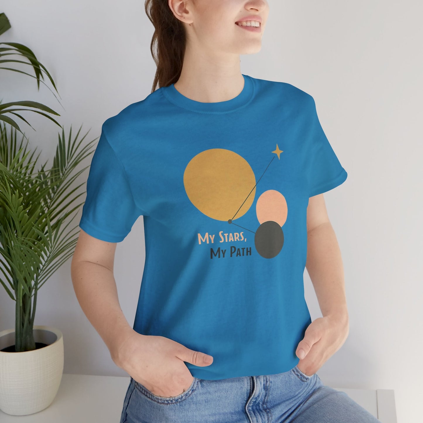 My Stars My Path Shirt | Self - Healing Celestial Tee | Cosmic Self - Love Top | Spirit Stitch Collection - Spirit Stitch