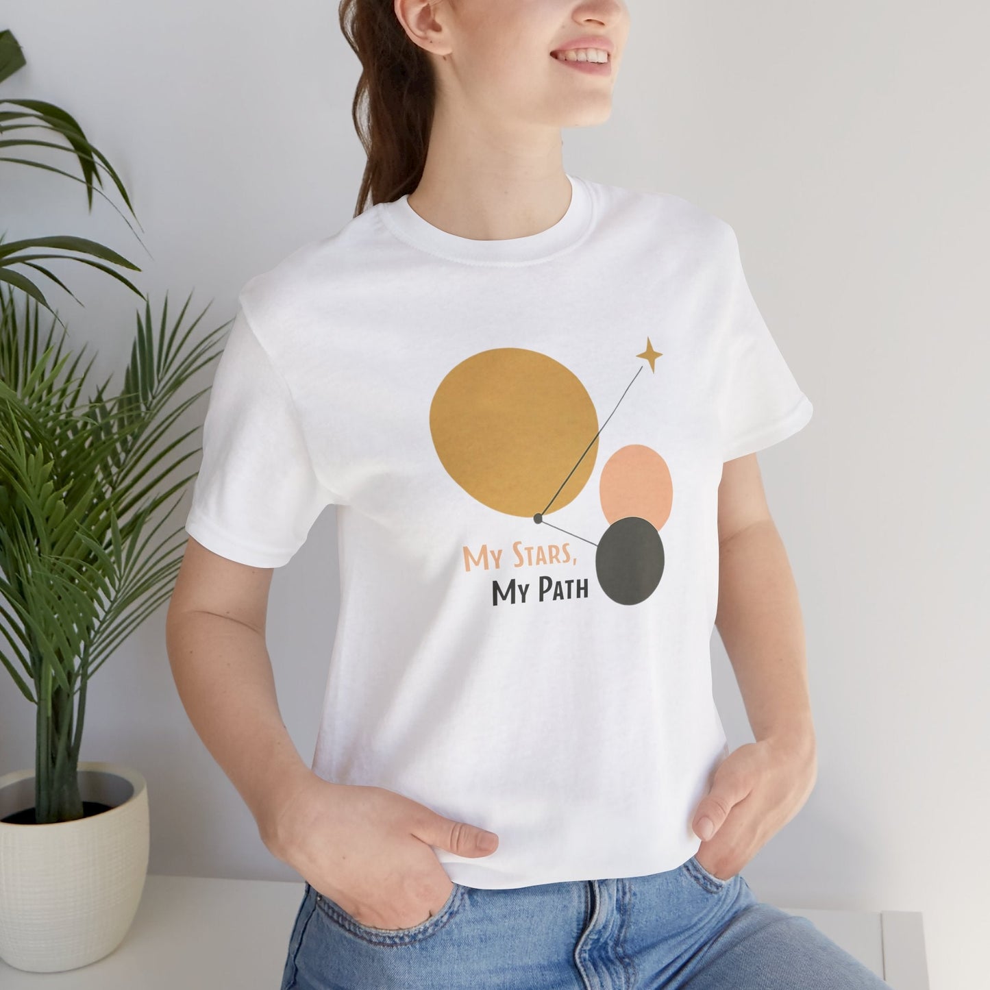 My Stars My Path Shirt | Self - Healing Celestial Tee | Cosmic Self - Love Top | Spirit Stitch Collection - Spirit Stitch