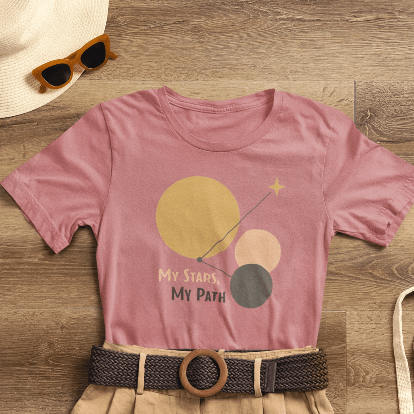 My Stars My Path Shirt | Self - Healing Celestial Tee | Cosmic Self - Love Top | Spirit Stitch Collection - Spirit Stitch