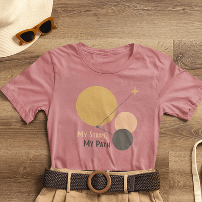 My Stars My Path Shirt | Self - Healing Celestial Tee | Cosmic Self - Love Top | Spirit Stitch Collection - Spirit Stitch