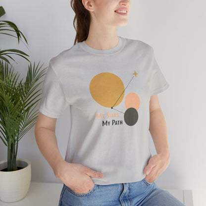 My Stars My Path Shirt | Self - Healing Celestial Tee | Cosmic Self - Love Top | Spirit Stitch Collection - Spirit Stitch